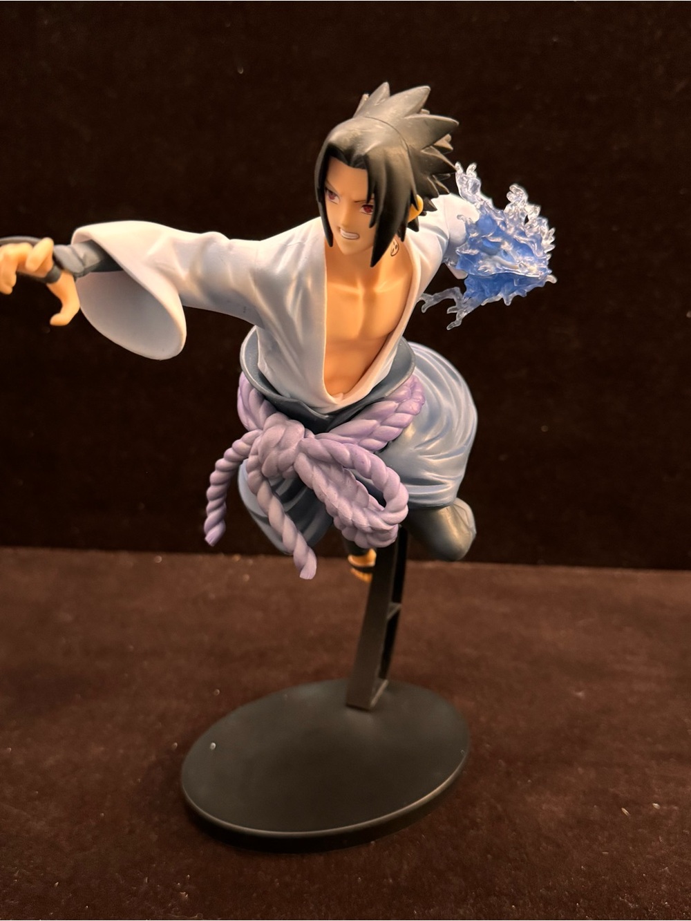 Banpresto Naruto Shippuden Vibration Stars Sasuke Uchiha Special Version figure